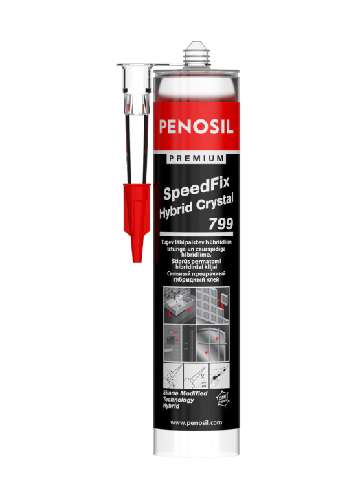 7799 PENOSIL Premium SpeedFix Hybrid Crystal 799 Caurspīdīga līme - Image 1