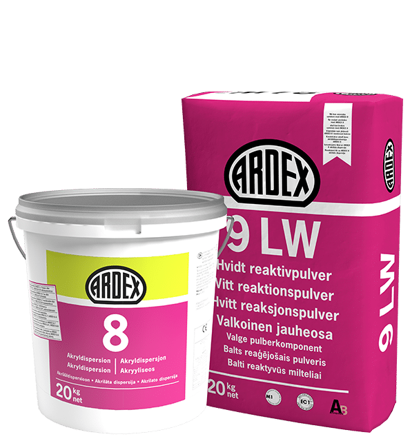 ARDEX-89-LW-20-kg-low ARDEX 8+9 LW hidroizolācija balta - Image 1
