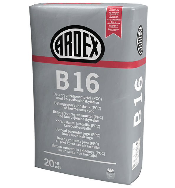 ARDEX-B-16-20kg ARDEX B16 betona remonta java ar aizsardzību pret koroziju - Image 1