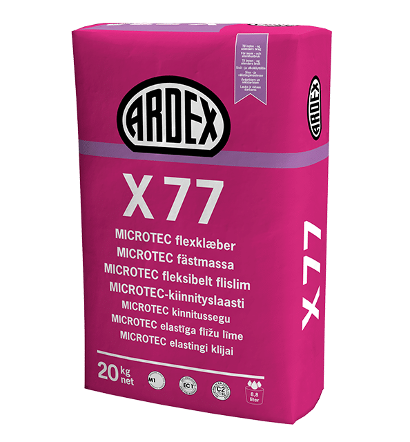 ARDEX-X-77-20kg ARDEX X77 MICROTEC elastīga līme (C2T(T)E(E)/S1) - Image 1
