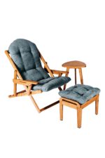 Chalet Chair VIP- atpūtas krēsls + galdiņš + paliknis kājām - Image 5