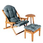Chalet Chair Soft - atpūtas krēsls + galdiņš + paliknis kājām