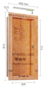 KERDI-BOARD-NLT sienu nišas ar LED apgaismojumu - Image 5
