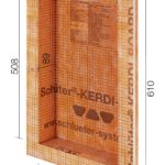 KERDI-BOARD-N sienu nišas