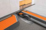 KERDI-LINE-VARIO-H 50 dušas noteces komplekts ar horizontālu izvadu