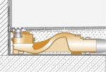 KERDI-LINE-VARIO-H 50 dušas noteces komplekts ar horizontālu izvadu - Image 2
