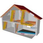 Skaņas izolācijas plāksne PhoneStar ST Tri 12.5x800x1200 (0.96m2) - Image 3