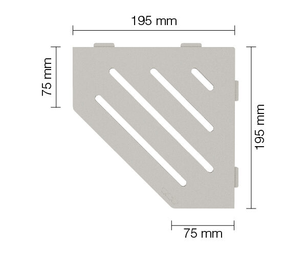 SHELF-E-S2 dušas plaukti