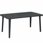 VIKEN taisnstūra dārza galds 160x90x75 cm