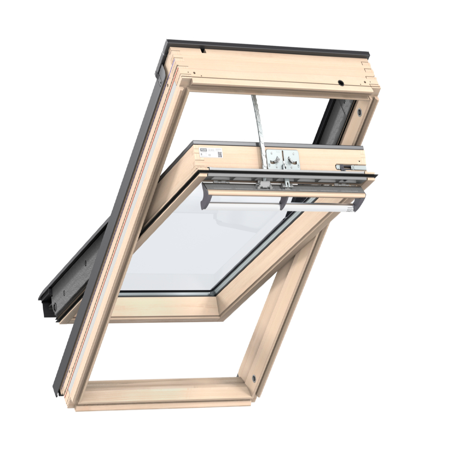 VELUX jumta logs Premium INTEGRA GGL 306821 ar divkameru stikla paketi VELUX jumta logs Premium INTEGRA GGL 306821 ar divkameru stikla paketi