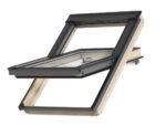 VELUX Premium logs ar augšējo rokturi un divkameru stikla paketi