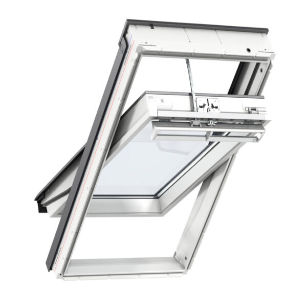 VELUX logs Premium INTEGRA GGU 006821 ar divkameru stikla paketi