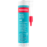 PENOSIL Neutral Sanitary Silicone 350 Neitrāls sanitārais silikona hermētiķis,caurspīdīgs