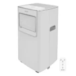 ForceClima 7100 bezskaņas 7000 BTU pārnēsājamais gaisa kondicionieris ar tālvadības pulti.