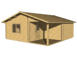 Dārza māja ALEX 6x6