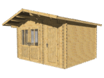 Dārza māja ANNA 4x3