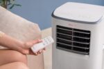 ForceClima 7100 bezskaņas 7000 BTU pārnēsājamais gaisa kondicionieris ar tālvadības pulti. - Image 2