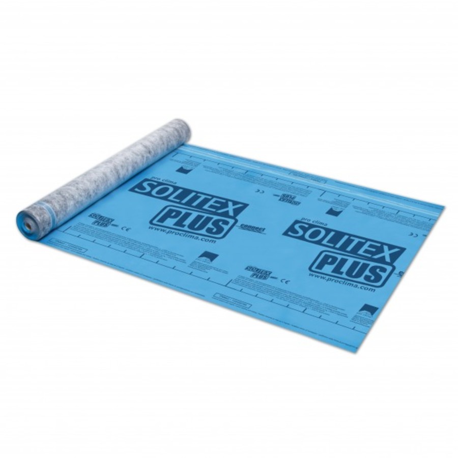 solitex-plus-connect-vides-tehnika SOLITEX PLUS/SOLITEX PLUS connect difūzmembrāna ir četrkārtīga hidroizolācijas membrāna ar armējumu slīpajiem jumtiem.