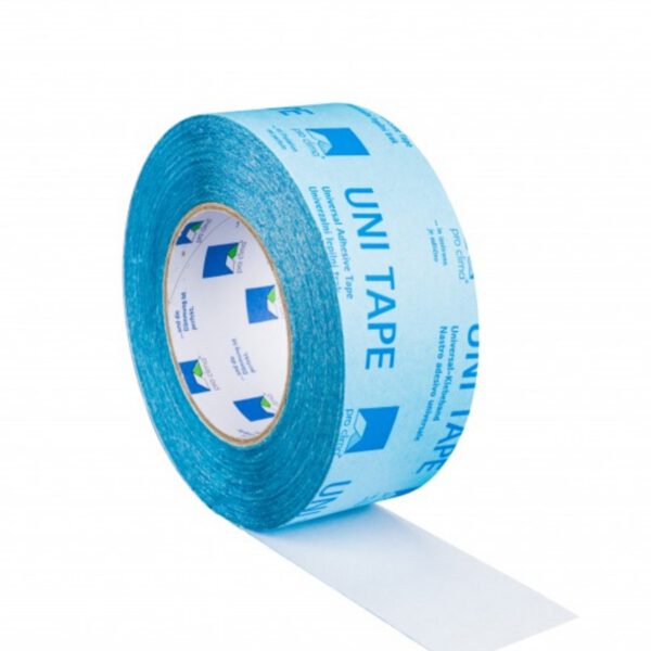Pro Clima Uni Tape ir universāla, ūdensizturīga līmlente, kas paredzēta tvaika izolācijas membrānu, koka plākšņu un citu materiālu salīmēšanai.