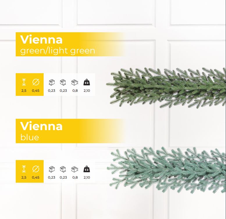 vienna Ziemassvētku virtene Vienna - Image 1