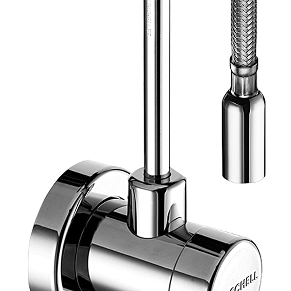 stūra ventilis Classic, 1/2"x10 mm, hroms