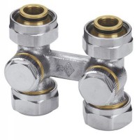 Rad. Dubultbloks taisns, 1/2`, Heimeier