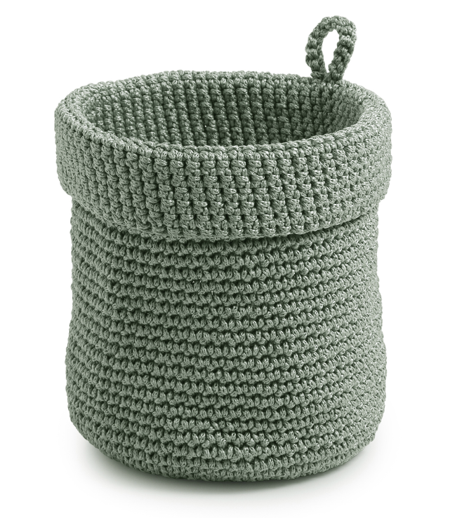 glabāšanas groziņš Malva, sage green
