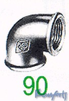 čug. līkums 3/4"i