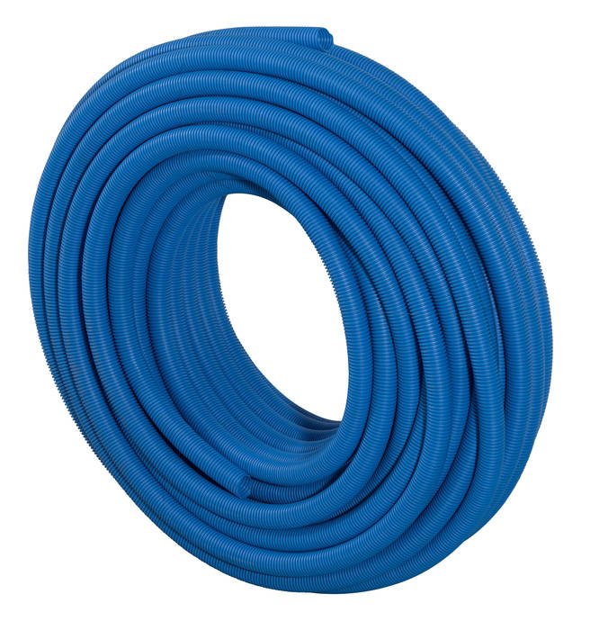 Uponor Teck gofrēta aizsargcaurule 20 (16x2), 50 m, zila