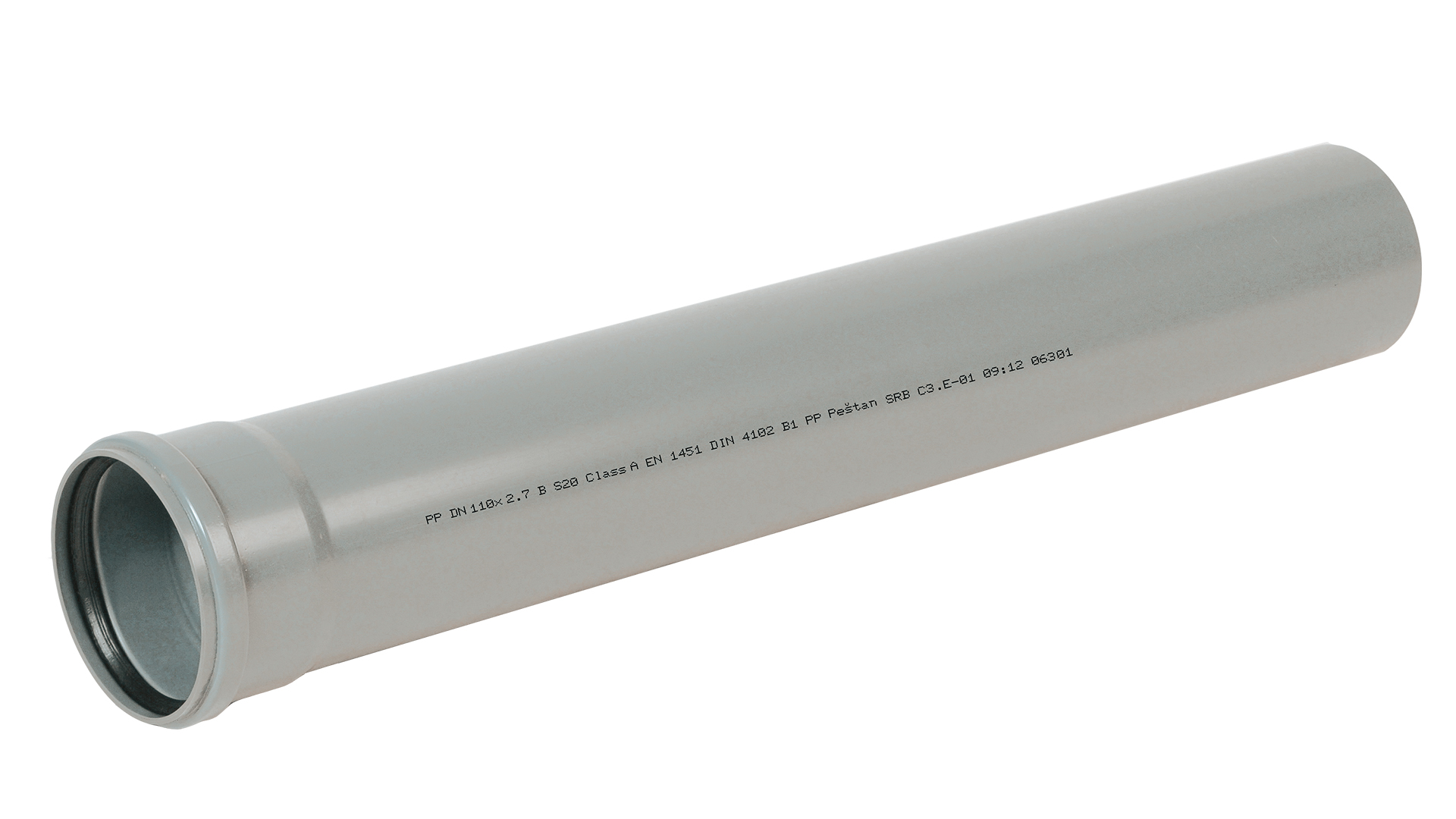 HTP  Caurule DN110, 0.5m