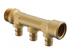 Uponor Q&E sadalītājs 3/4" i.v.-ā.v. 16x16x16