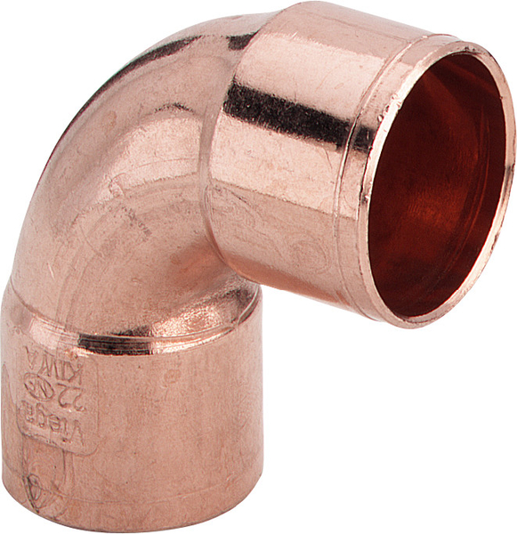 CU ass līkums 90°, 10 mm