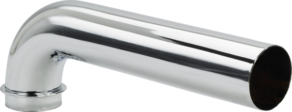 sifona notece - līkums ar valci, d=32 mm, 300 mm, hromēts misiņš