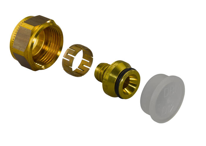 Uponor Vario kompresijas pievienojums PEX 14x2,0-G3/4"FT eirokonuss (n)