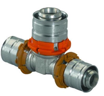 Uponor S-Press Plus trejgabals 32-25-32 mm
