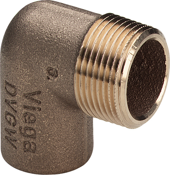 CU līkums 90°, 22x3/4" ia