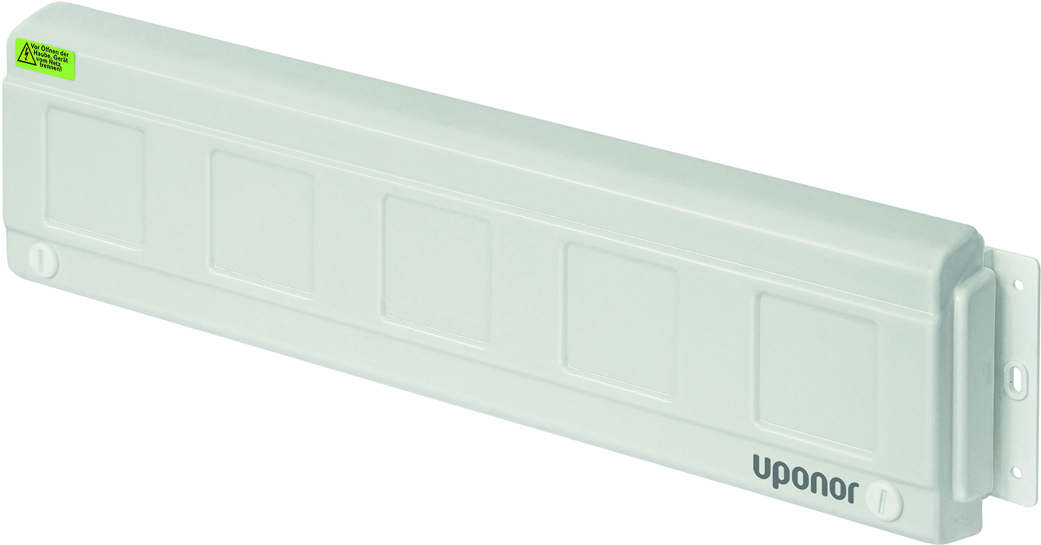 Uponor Base Flexiboard X-24, 6 termostatiem un 12 izpildmehānismiem, 230V Uponor Base Flexiboard X-24, 6 termostatiem un 12 izpildmehānismiem, 230V - Image 1