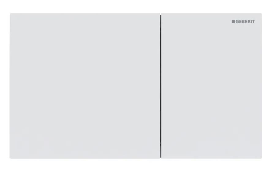 taustiņš Sigma70, 240x158 mm, 80 mm skalojamā kaste, metēts balts