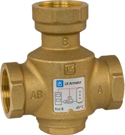 Thermovar vārsts 1" 45°C