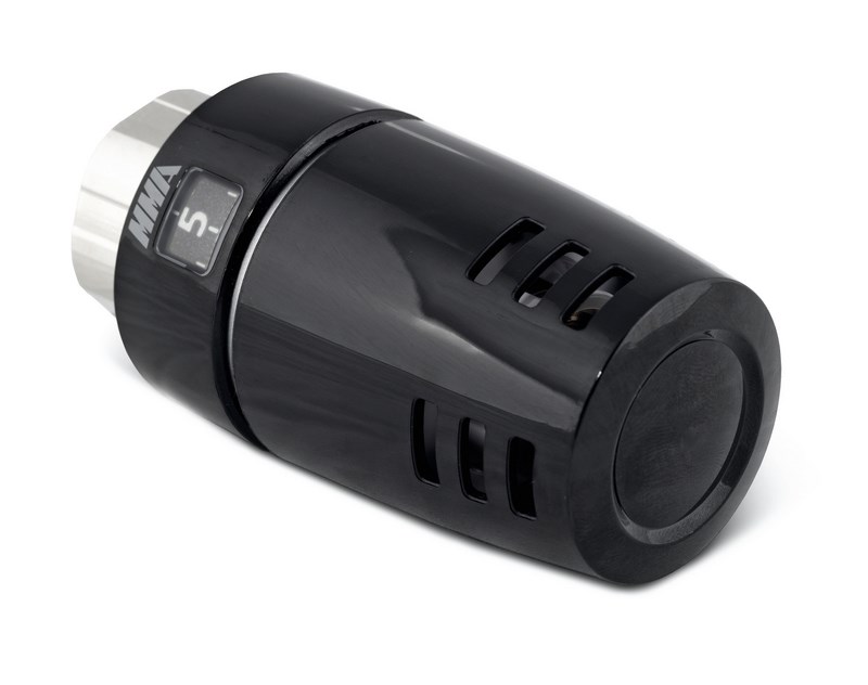 termostatiskais sensors Evosense Purmo 0-28c. M30x1.5, melns termostatiskais sensors Evosense Purmo 0-28c. M30x1.5, melns - Image 1