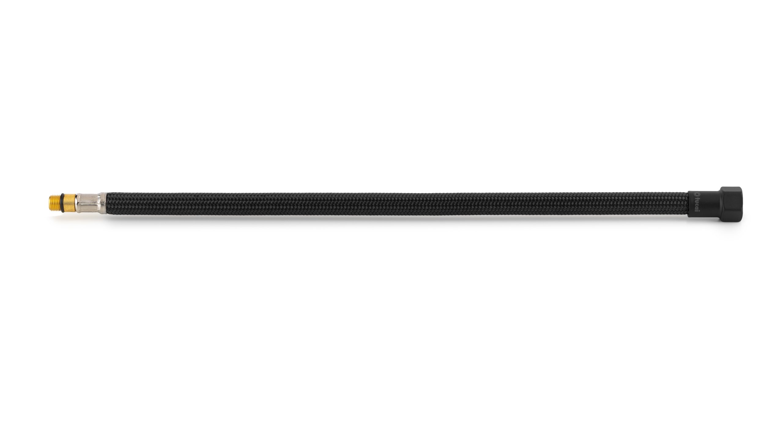 maisītāja pievads F1/2``-M10x1, L15.5-60cm MELNS maisītāja pievads F1/2``-M10x1, L15.5-60cm MELNS - Image 1