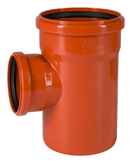 PVC kanalizācijas trejgabals DN160/110/87°