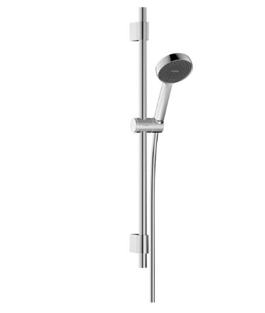 rokas dušas komplekts Activera Select S 95 2jet EcoSmart ar stieni Varia 720 mm, hroms