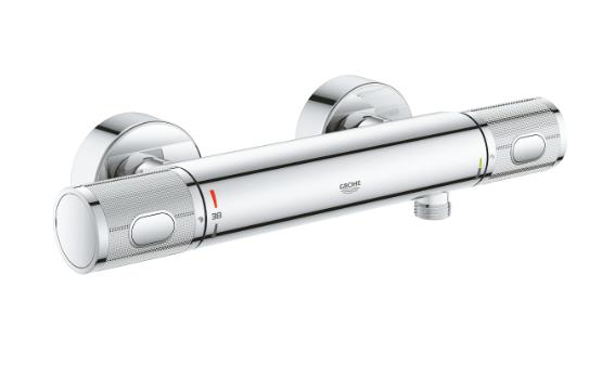dušas termostats Grohtherm 1000 Performance, hroms