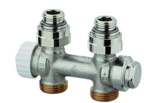 Multilux termost. vārsts ar divpunktu piev. 1/2"x3/4", vertikāls