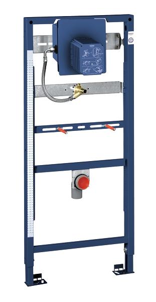 iebūvējamais rāmis pisuāram Rapid SL, 500x100 mm, h=1130mm, ar Rapido U skalošanas mehānismu