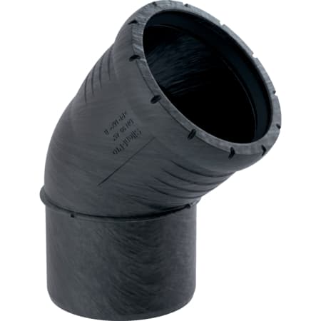Silent-Pro līkums, 45°, d=110 mm