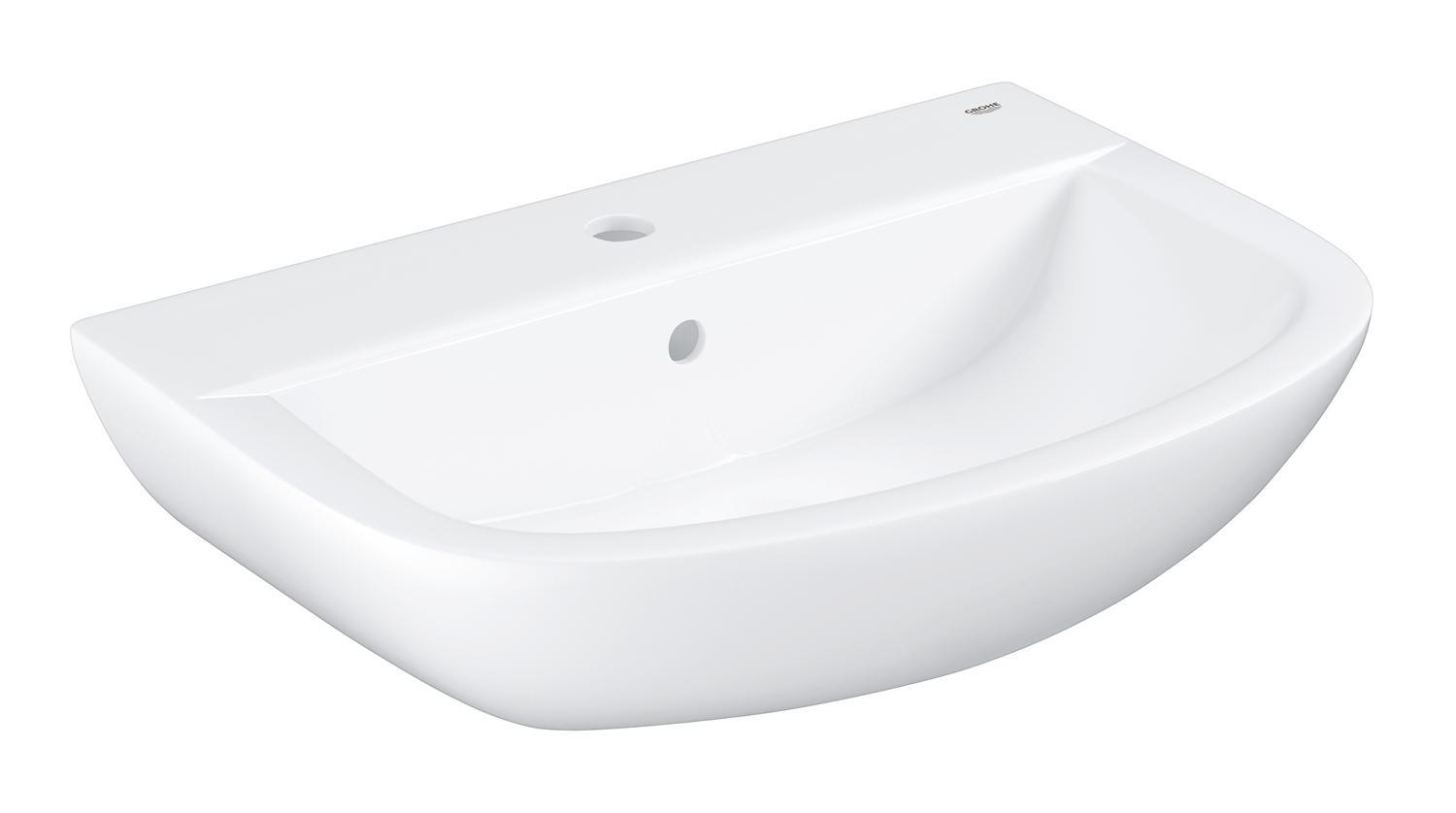izlietne BauCeramic, 600x442 mm, balta izlietne BauCeramic, 600x442 mm, balta - Image 1