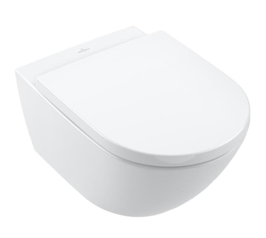 pods Subway 3.0 Rimless, stiprināms pie sienas, 370x560 mm, TwistFlush, SupraFix, balts
