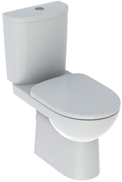 pods ar SC vāku Selnova rimfree, 355x670 mm, horizontāls izvads, pievads no apakšas, balts